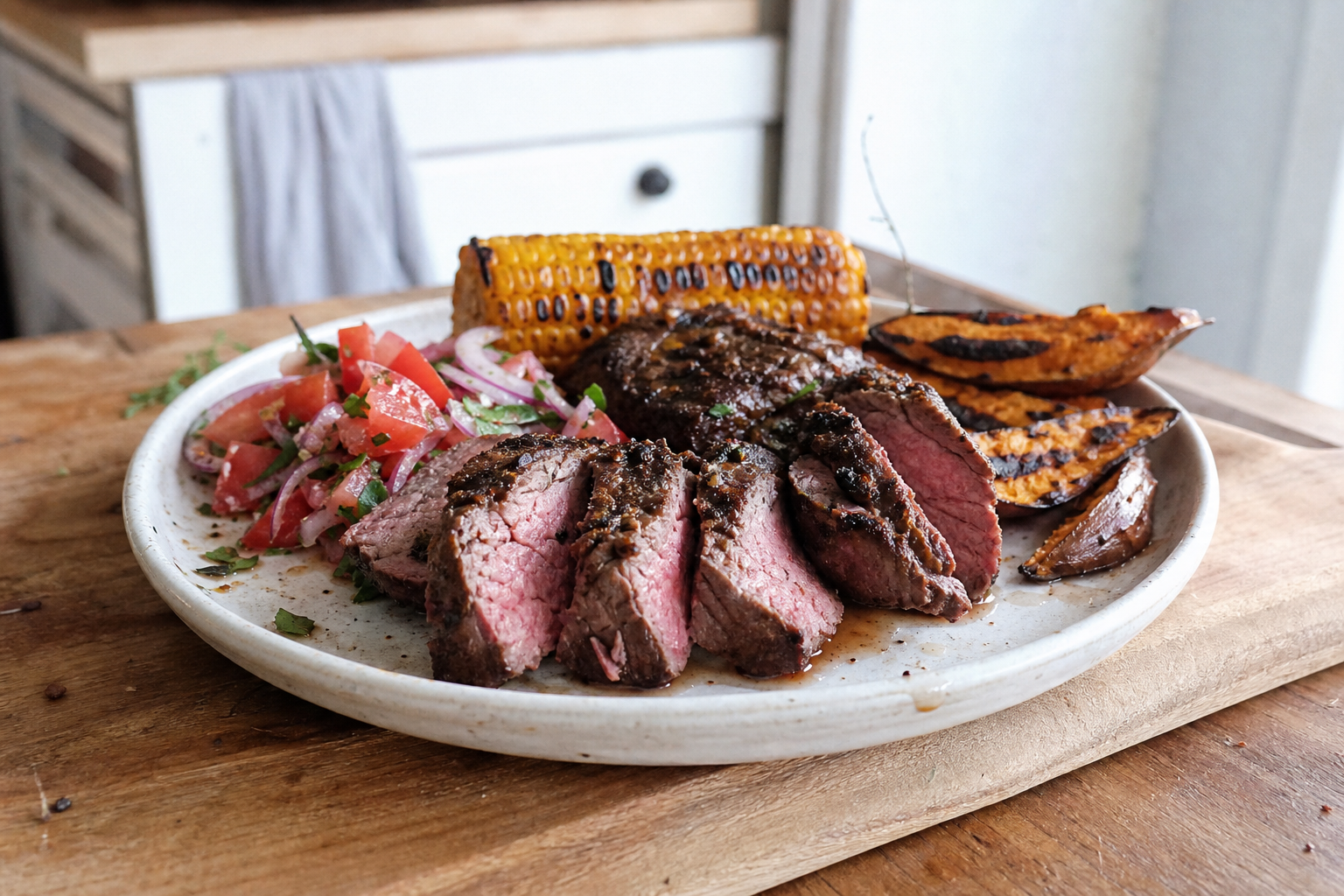 Gegrilde ossenhaas met reverse sear