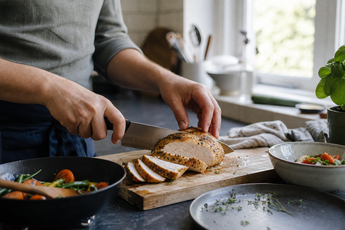 Kipfilet bereiden: sappig uit de oven of pan