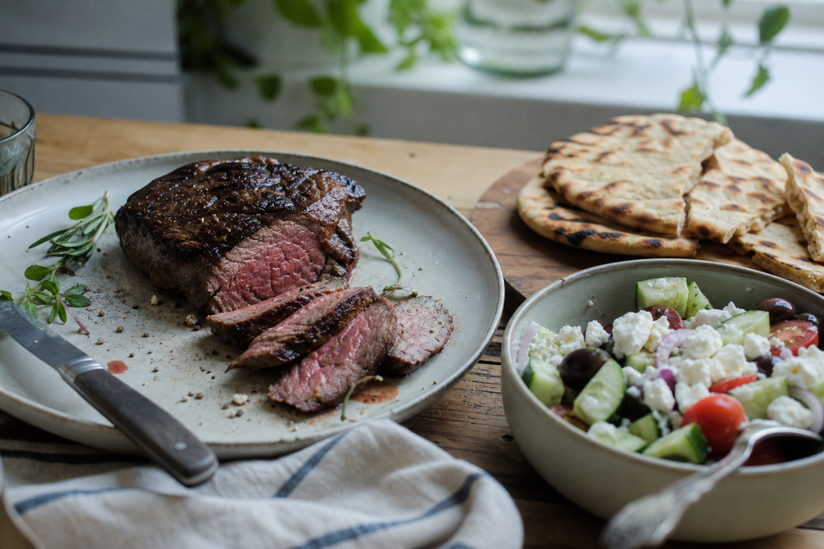Gegrilde ossenhaas met reverse sear
