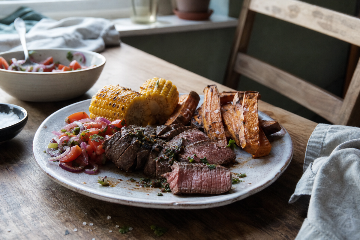 Gegrilde ossenhaas met reverse sear