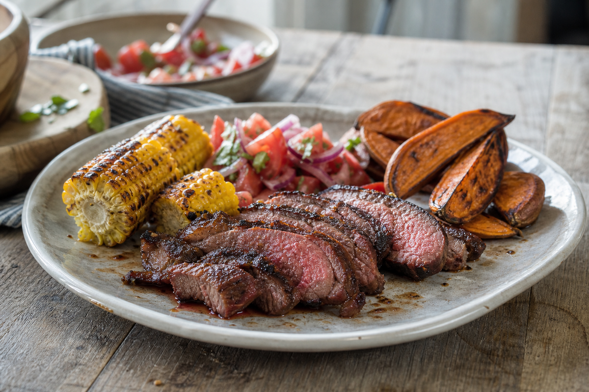 Picanha van de BBQ met reverse sear
