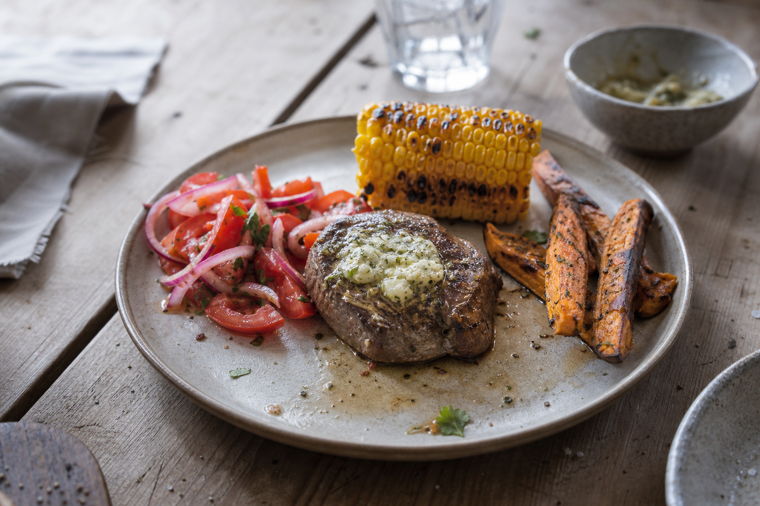 Tournedos met knoflookboter uit de pan