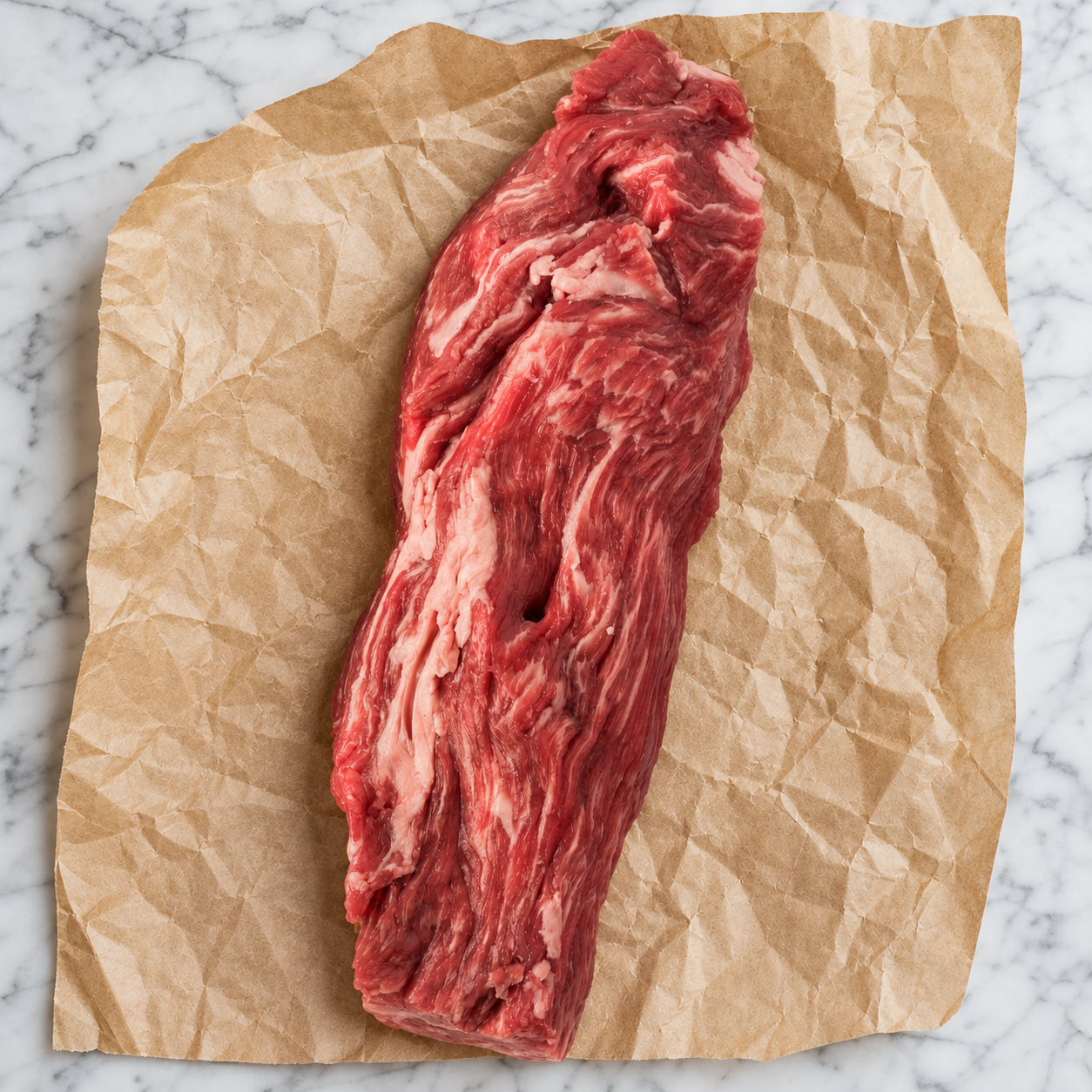 Fat Angus bavet steak