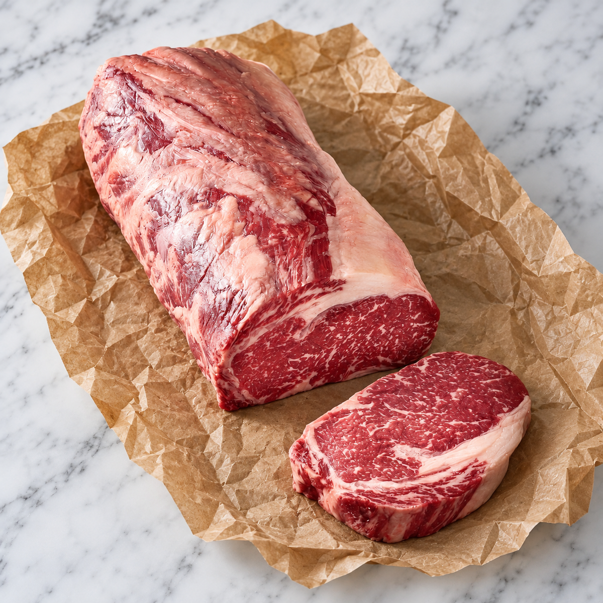 Rib-eye graan gevoerd heel